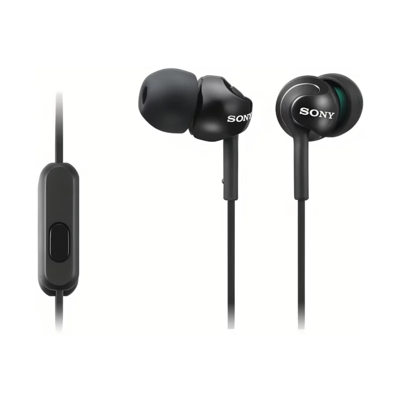 Sony MDR-EX110APB Ecouteurs Intra-auriculaires avec Microphone – Noir