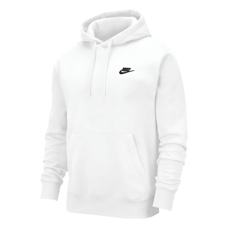 Nike Hoodie Sweat-Shirt Homme Blanc