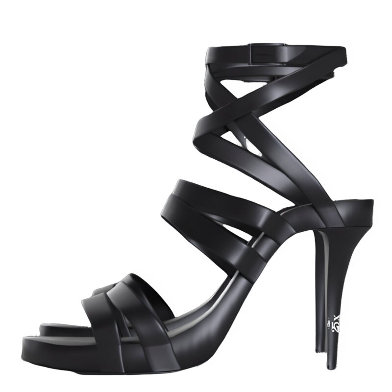 The 25X Black Heels – B2 For Woman