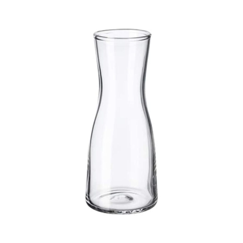 IKEA TIDVATTEN Vase, Transparent, Taille Moyenne