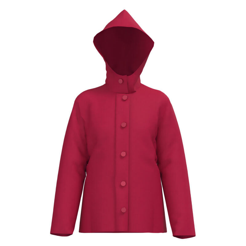 SkoleToon’s Jacket Trykk Rød Rosa For Men