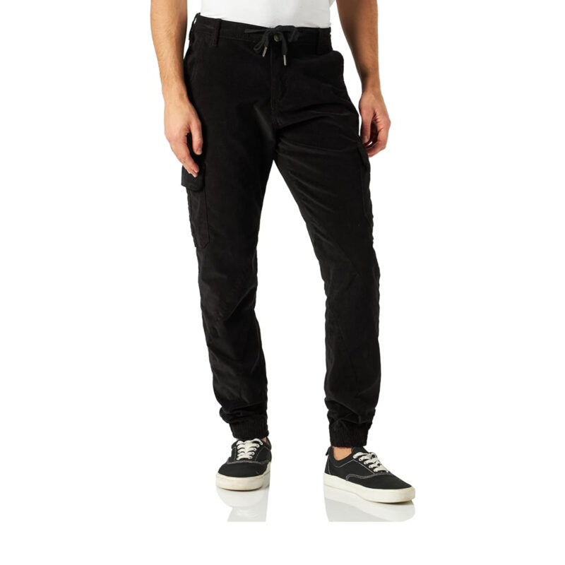 Pantalon de jogging en velours côtelé style cargo : le must-have du streetwear