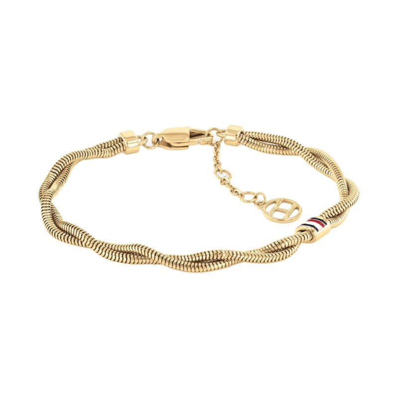 Tommy Hilfiger Jewelry Bracelet en Chaîne pour Femme Or jaune – 2780689