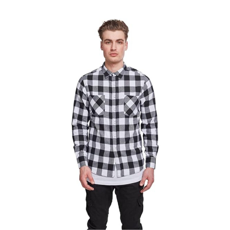 Urban Classics Checked Flanell Chemise Homme