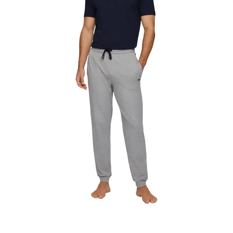 BOSS Hommes Mix&Match Pants Bas de survêtement en Coton Stretch à Logo brodé