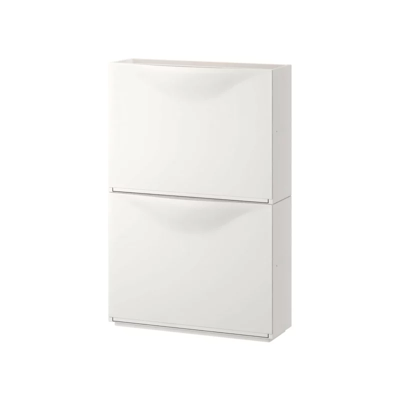 IKEA TRONES Armoire à chaussures/rangement – blanc