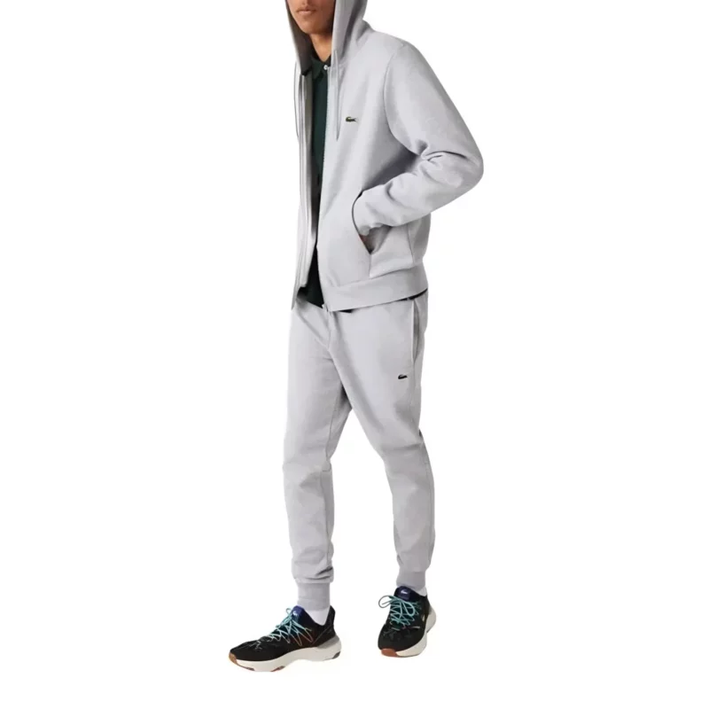 Lacoste Hooded Gris pour Homme